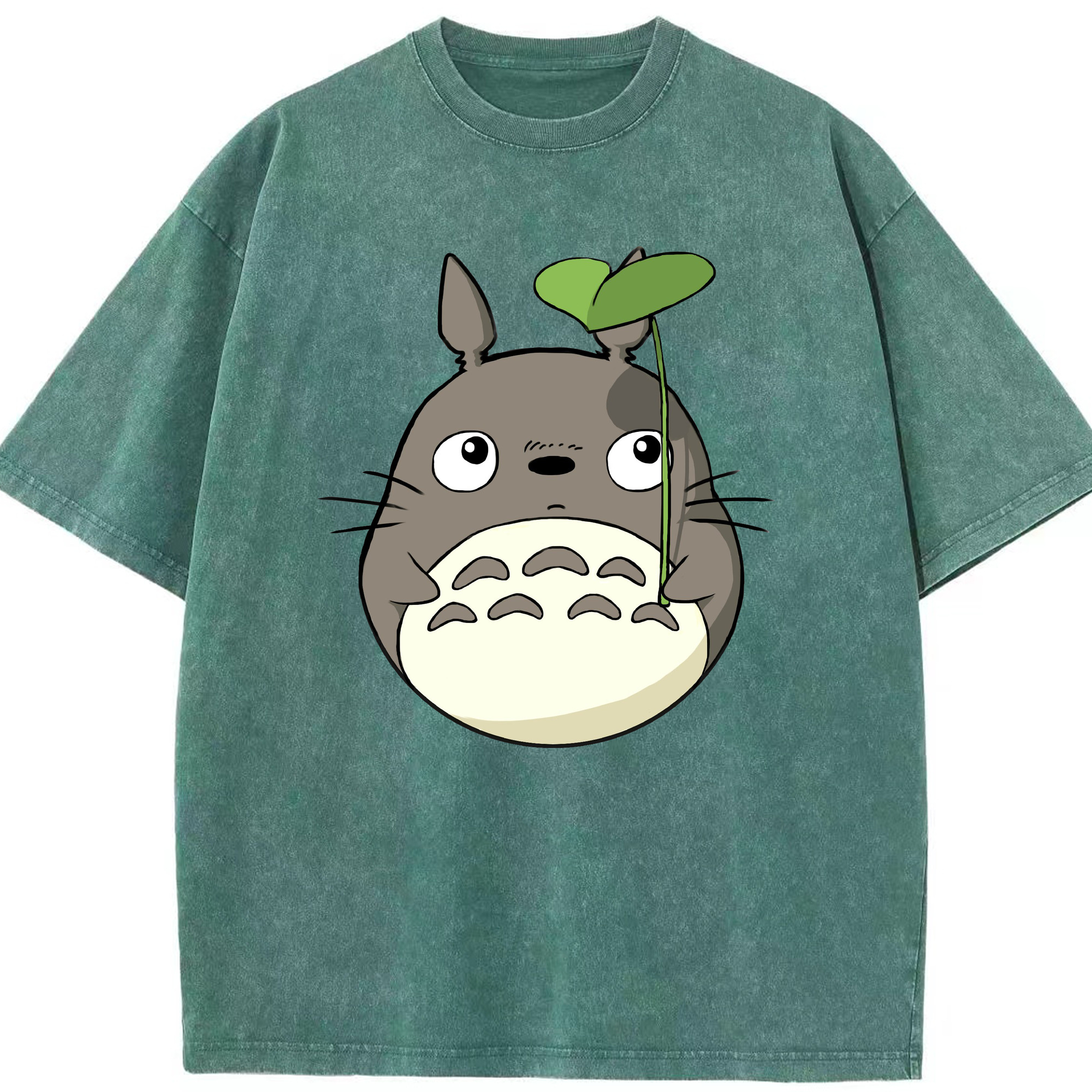 （画像用） となりのトトロ 草壁メイ 草壁サツキ My Neighbor Totoro Satsuki Kusakabe Mei Kusakabe 綿100% ヴィンテージ風 半袖Tシャツ（フロントプリント）